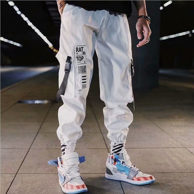 Pantalones deportivos cropped holgados - Image 3