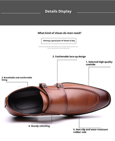 Mocasines Ejecutivos Transpirables Otoño-Invierno para Hombre - Image 13