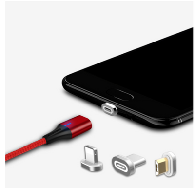 Cable Magnético 3 en 1 Compatible con Apple - Carga Rápida y Doble Conexión - Image 3