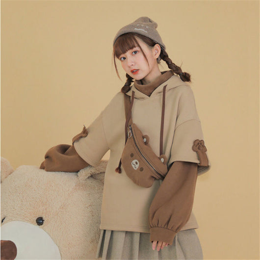 Suéter Mujer Talla Grande Terciopelo Grueso Oversize - Image 5
