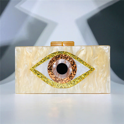 Bolso de Fiesta Acrílico con Diseño de Ojos - Image 12