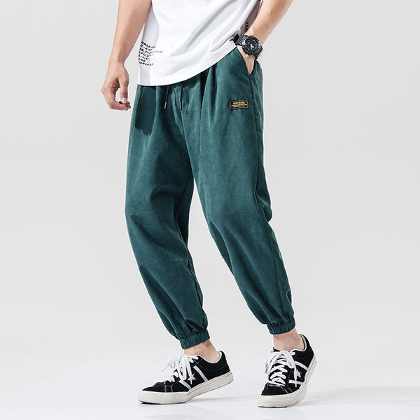 Pantalones Capri Holgados Estilo Japonés