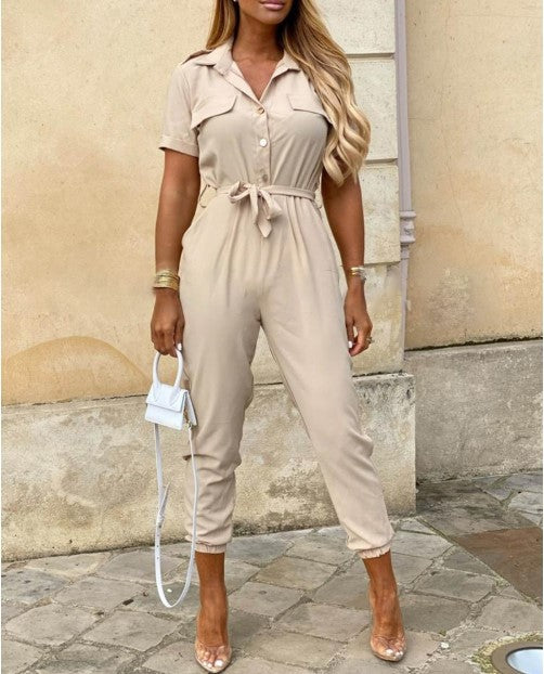Jumpsuit con Solapa Estampada - Image 16