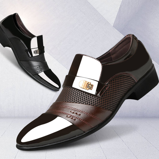 Zapatos de Cuero Transpirables para Hombre - Elegancia Casual y Formal - Image 7