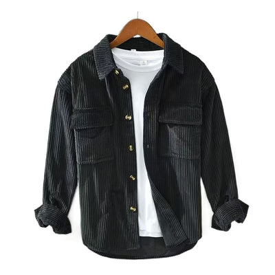 Camisa de Pana Premium para Hombre - Primavera y Otoño - Image 4