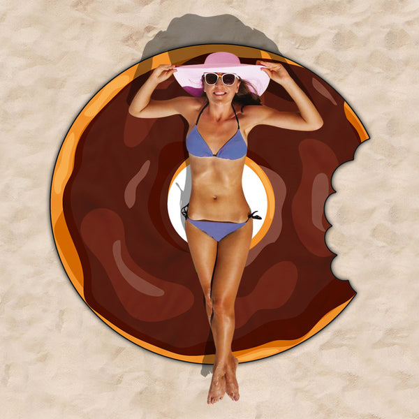Toalla de Playa Tipo Donut en Microfibra - Image 3