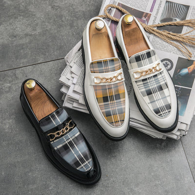 Zapatos Casuales de Cuero con Punta para Hombre - Image 2
