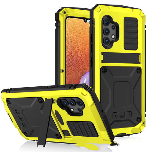 Funda Protectora Tres en Uno con Soporte Metálico Antigolpes