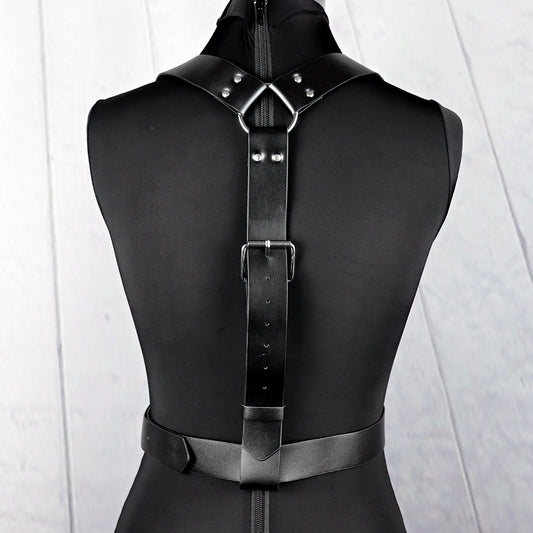 Accesorios de Cuero para Estudiantes - Colección Negro Elegante - Image 2