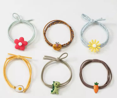 Bandas Elásticas para Cabello Infantil Estilo Coreano - Accesorios Cute Suave - Image 10
