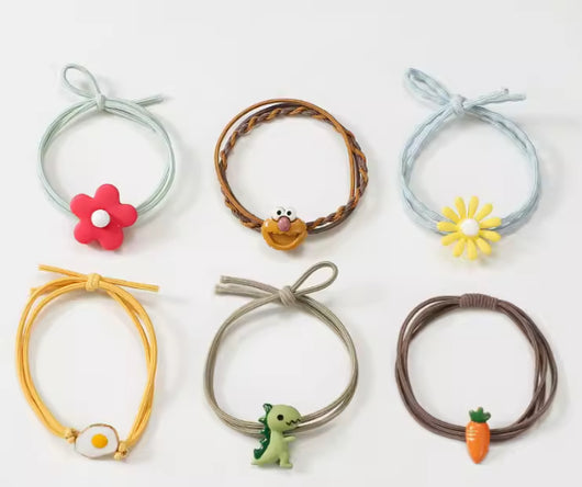 Bandas Elásticas para Cabello Infantil Estilo Coreano - Accesorios Cute Suave - Image 10