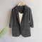 Blazer Minimalista de Solapa para Mujer
