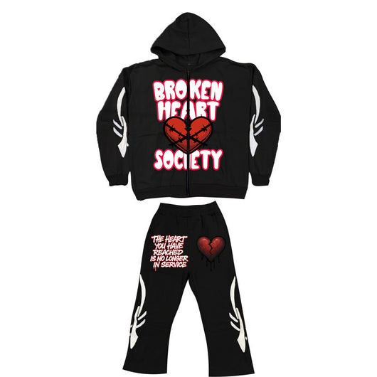 Conjunto de Sudadera y Pantalón Estampado Corte Holgado para Hombre - Image 16