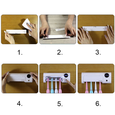 Esterilizador UV para Cepillos de Dientes con Soporte de Baño - Image 9