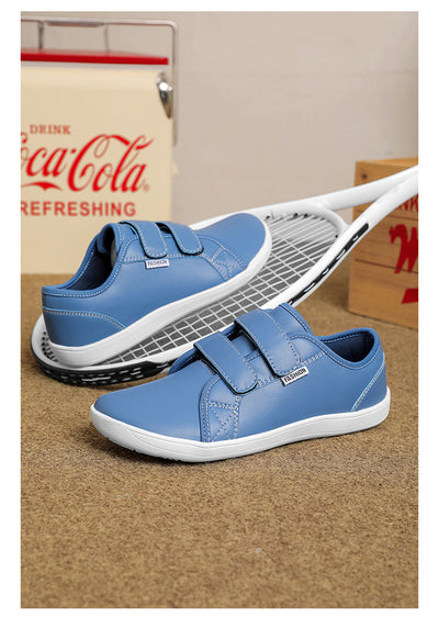 Zapatos Casuales de Cuero Ancho con Velcro para Hombre y Mujer Talla Grande - Image 20