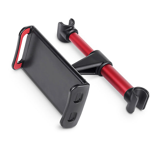 Soporte de Aluminio para Celular en Reposacabezas del Auto - Navegación sin Obstrucciones
