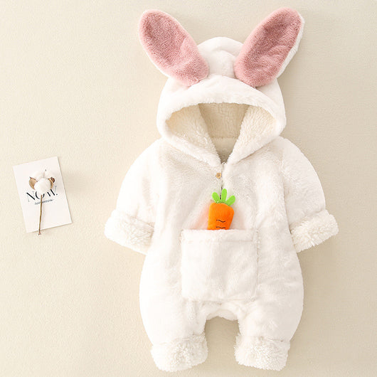 Mameluco de Invierno Cálido y Adorable para Bebé - Image 6