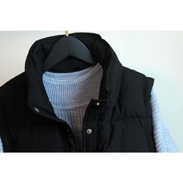 Chaleco Acolchado de Algodón para Mujer - Abrigo Otoño e Invierno