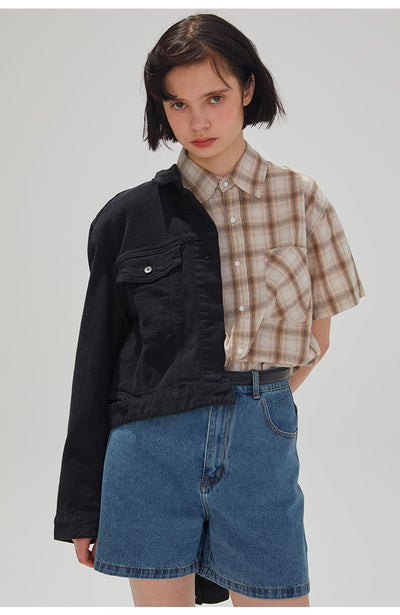 Shorts de Mezclilla Talle Alto Sueltos para Mujer - Estilo Casual y Versátil - Image 6