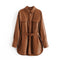 Chaqueta de Cuero para Mujer Versátil y Elegante