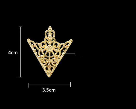 Broche Retro de Triángulo con Patrón Vintage - Image 7