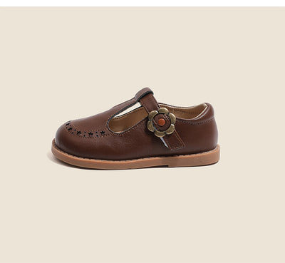 Zapatos de Cuero para Niñas Princesa con Suela Antideslizante - Image 19
