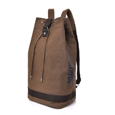 Mochila Viajera Tipo Tambor con Compartimento para Laptop - Image 9