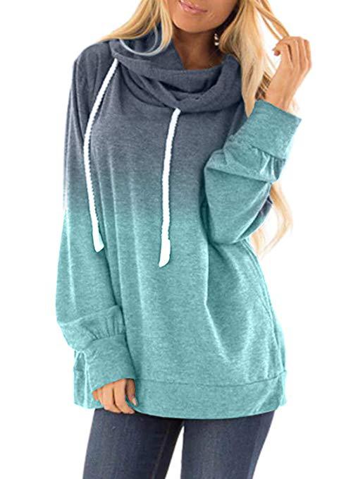 Sudaderas bicolores de moda para mujer - Image 18