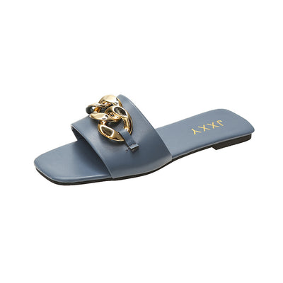 Pantuflas Mujer Punta Cuadrada - Chanclas Cómodas y Modernas - Image 7
