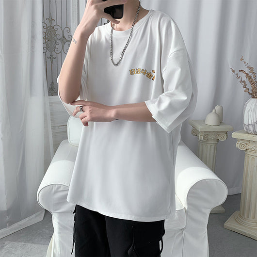 Playera Suelta para Parejas al Estilo Coreano Trendy - Image 3