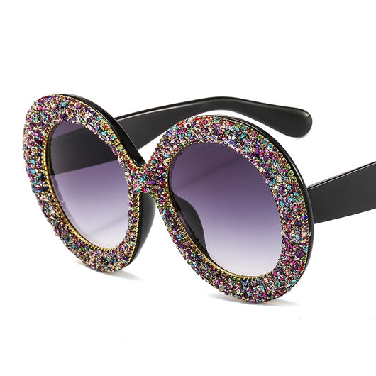 Gafas de Sol Artesanales con Diamantes Clásicas - Image 5