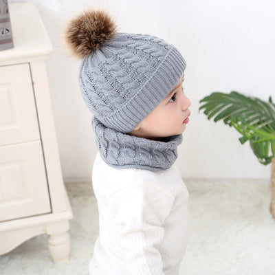 Gorro de Lana Cálido para Bebé y Niños - Tejido Abrigador Invierno - Image 10