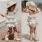 Conjunto de Short y Blusa con Volantes