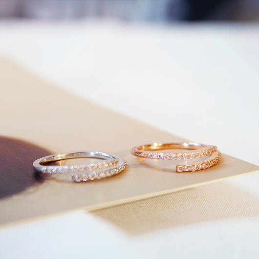 Anillo Ajustable de Circón Brillante Multiusos - Image 10