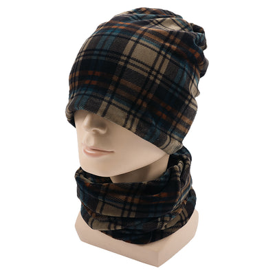 Gorro Tejido de Cuello Alto Espiral - Abrigo Versátil para Exteriores - Image 35