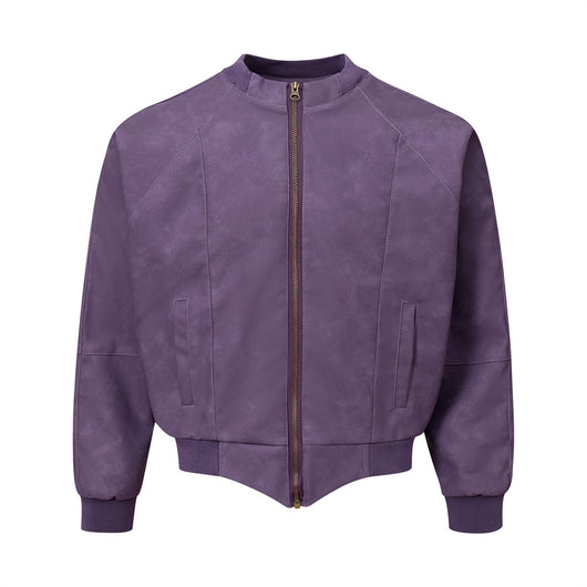 Chaqueta de Cuero para Motociclista Hombre Diseño Murciélago Oversized - Image 7