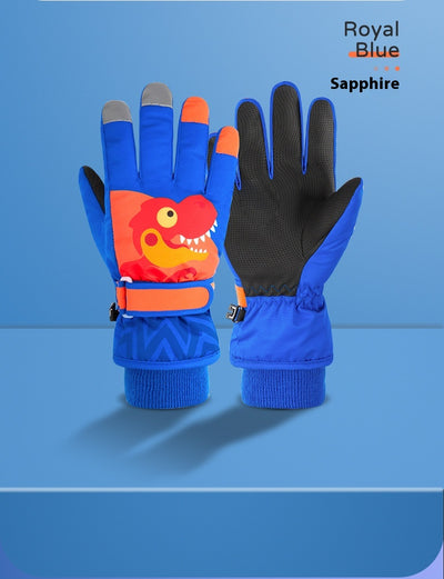 Guantes Térmicos Acolchados para Niños con Diseño de Dinosaurio - Image 14