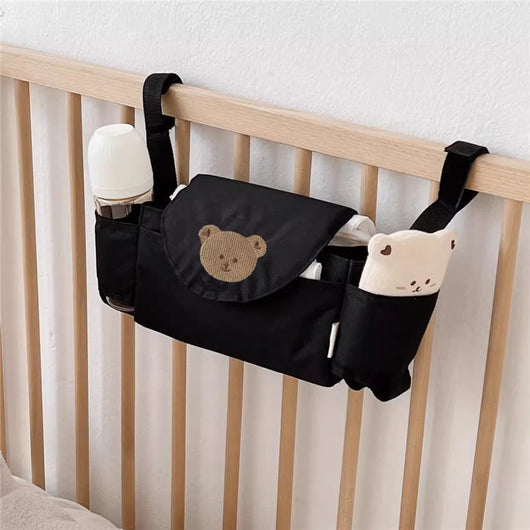 Cesta de Almacenamiento para Coche Infantil Osito - Bolsa Colgante Organizadora - Image 2
