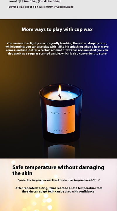 Vela de Cera Baja Temperatura para Juegos Íntimos y Estimulación Sensorial - Image 14