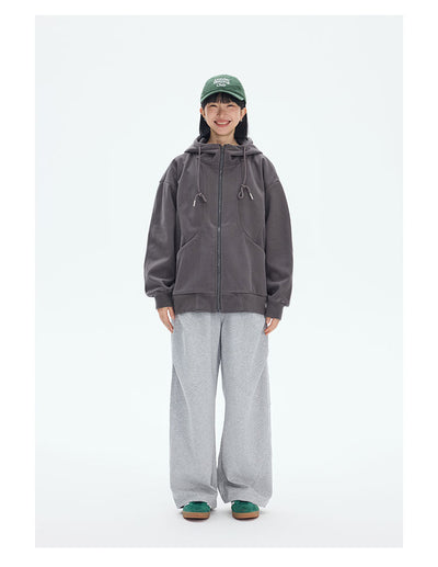 Suéter Hoodie de Pareja Otoño con Costuras a Contraste - Image 16