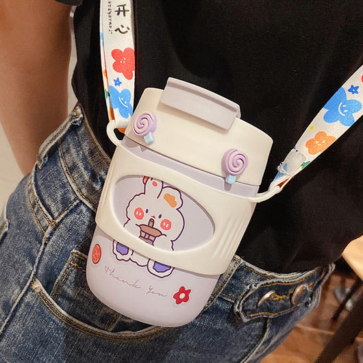 Vaso Térmico Cartoon Viral con Diseño Creativo - Image 18