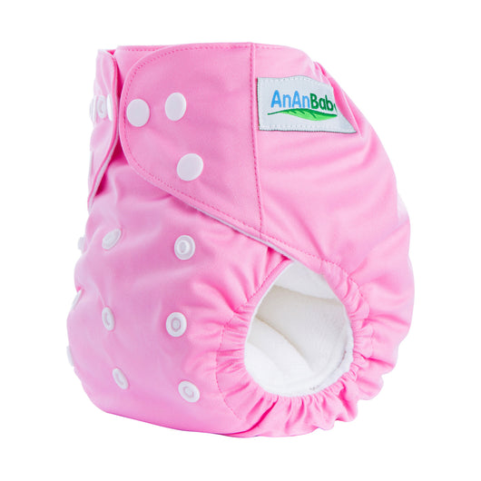 Pants Pañal Impermeable de Color Liso para Bebé - Image 37