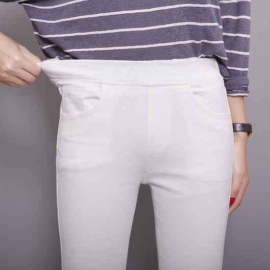 Pantalones Ajustados de Cintura Alta con Tecnología Stretch - Image 8