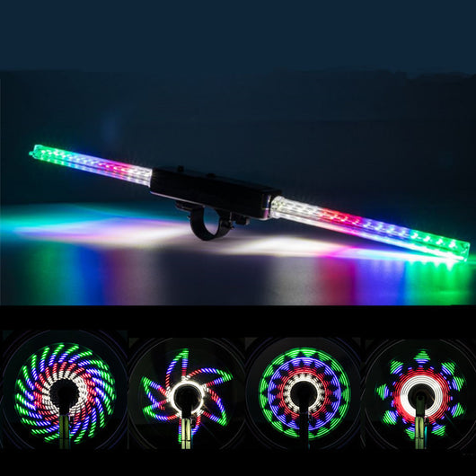 Luz LED Decorativa para Rueda de Bicicleta - 64 LED Flores - Image 10