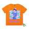 Playera Suelta de Algodón Manga Corta para Hombre
