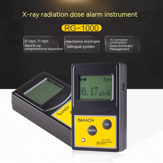 Dosímetro Personal de Radiación con Alarma Portátil - Image 10