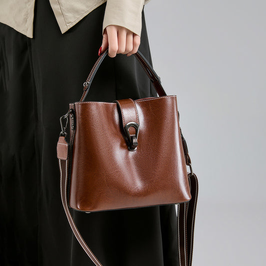 Bolso Bandolera Tipo Cubo para Otoño e Invierno - Bolsa Mensajero Mujer