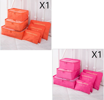 Set de 6 Bolsas Organizadoras de Viaje para Ropa - Image 12