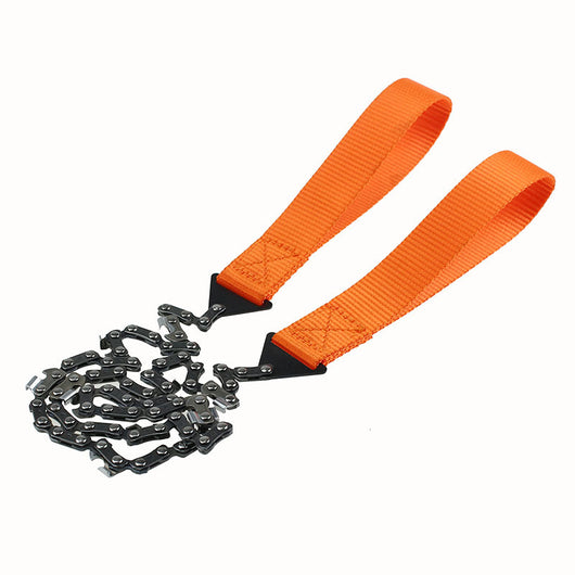 Sierra de Cadena Manual Portátil 24 Pulgadas - Herramienta de Supervivencia para Exterior