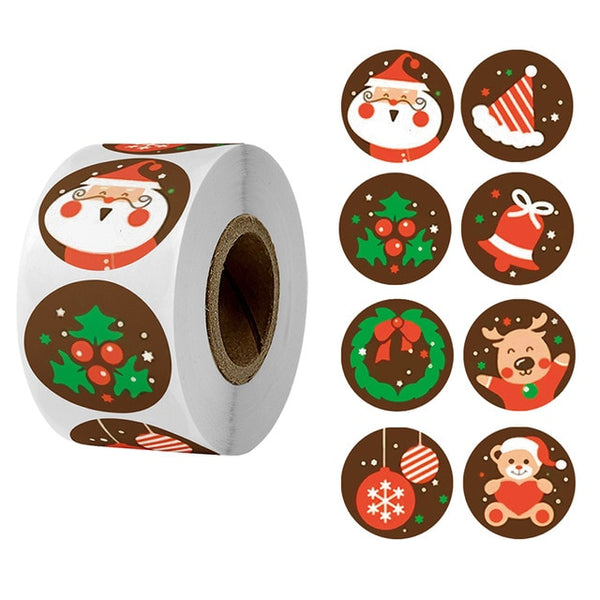 Etiquetas Adhesivas Decorativas Navideñas Premium - Image 16